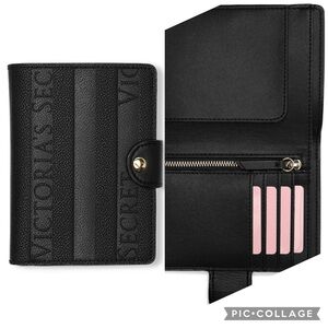 Victoria's Secret Black Passport Cover